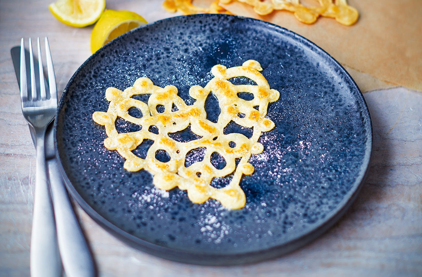 Lacy pancakes