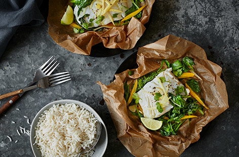 Image of "Thai fish parcels"