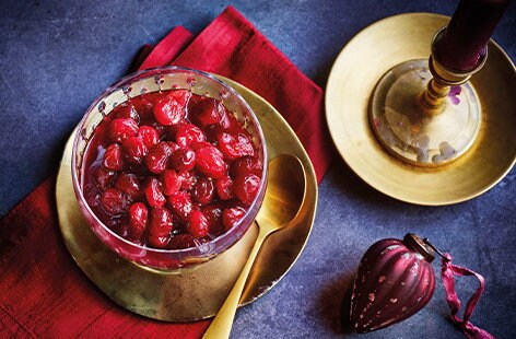 Image of "Cranberry, orange and rosemary sauce"