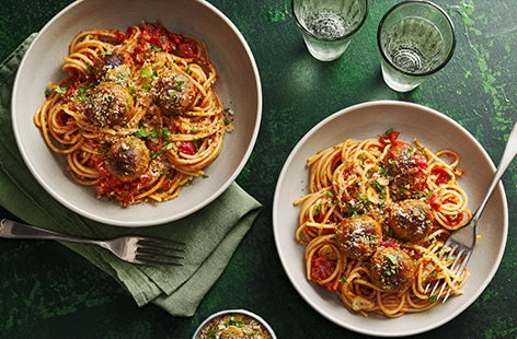 Image of "Tinned tuna "meat"balls with crispy breadcrumbs"