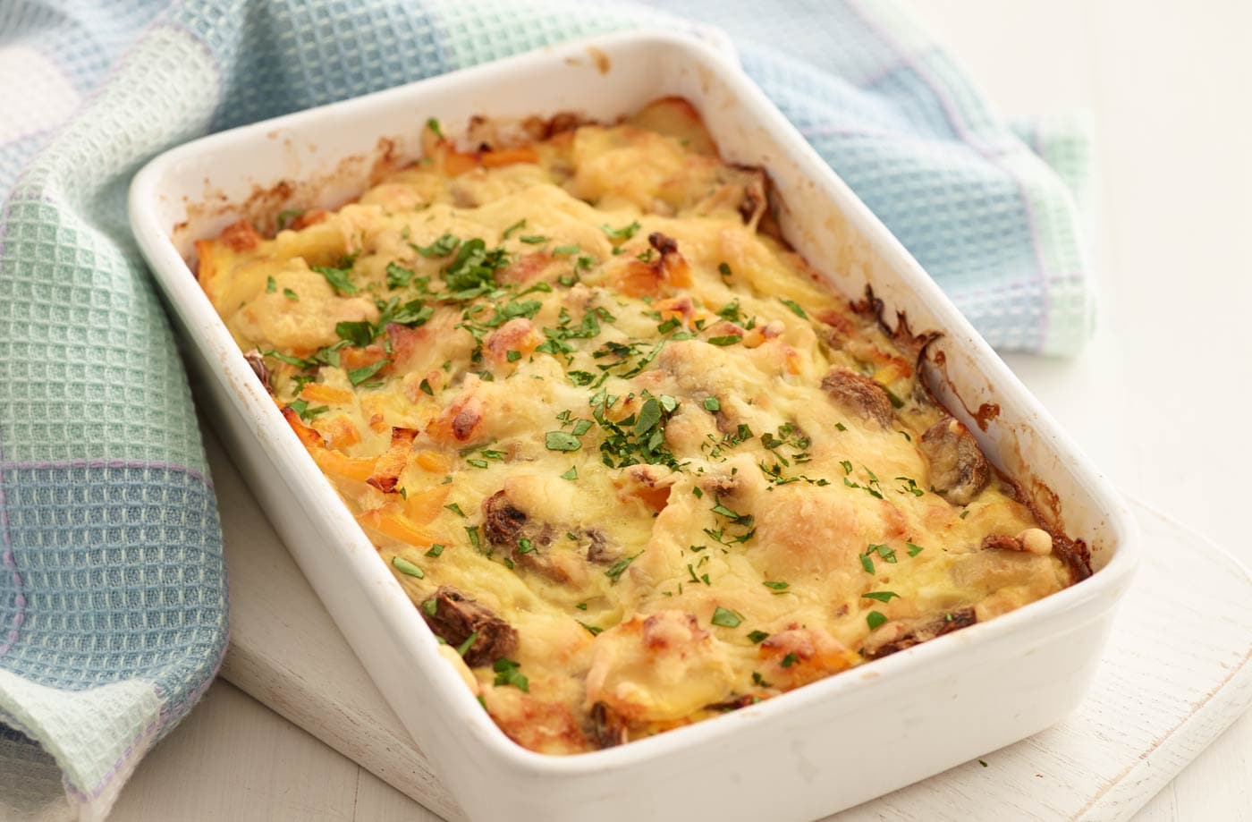 Oven-baked frittata