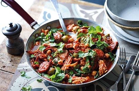 Image of "Spicy North African turkey stew"
