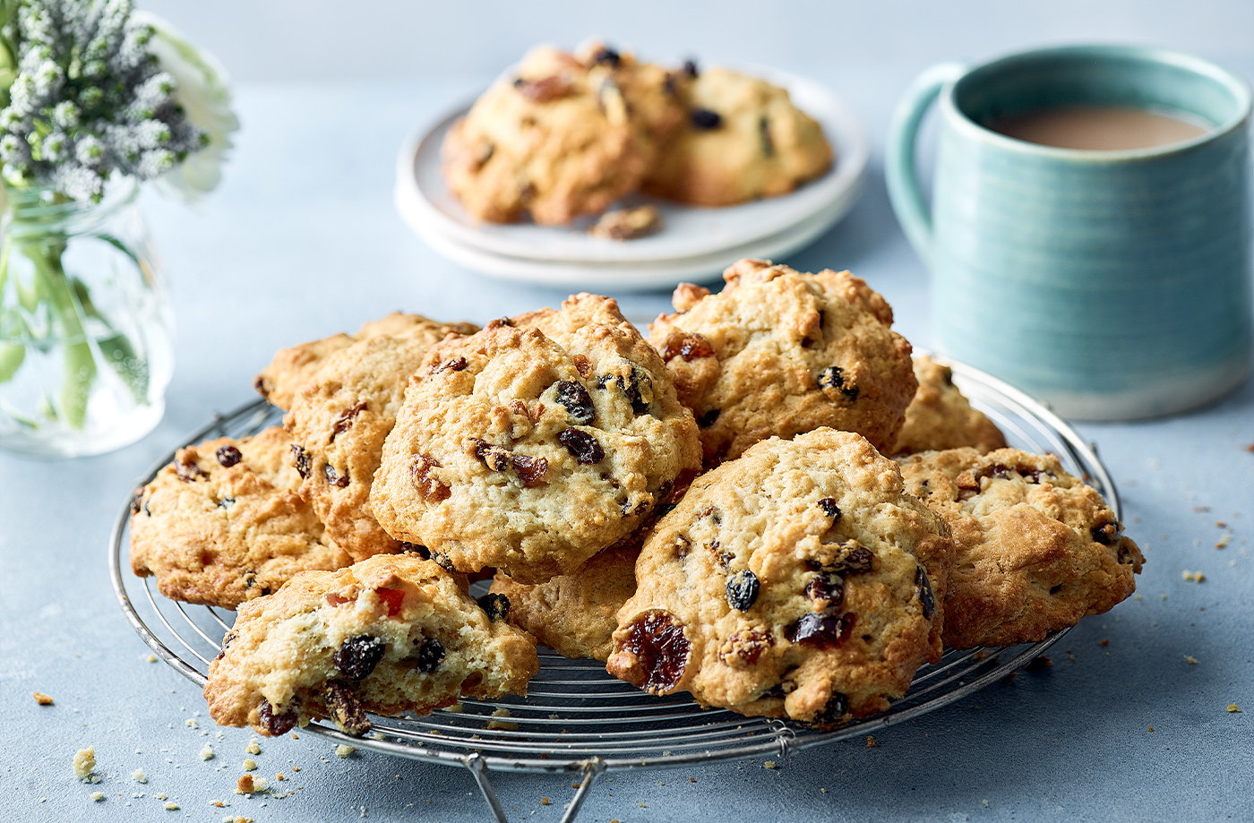 Honey rock cakes