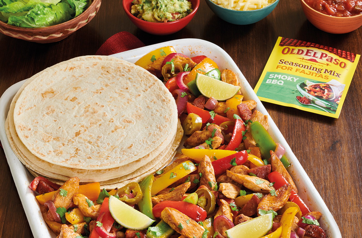 Kate's 'Friday fiesta' fajita bake
