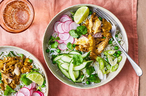 Image of "Mackerel katsu rice bowls"