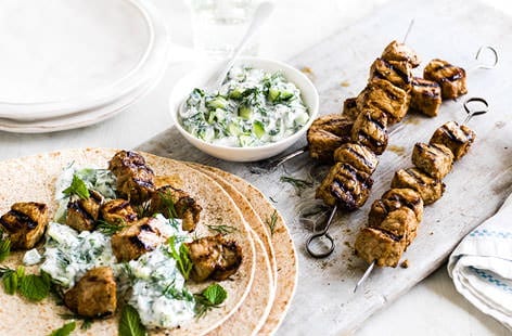 Image of "Easy pork souvlaki"