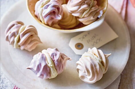 Image of "Pretty pastel meringues"