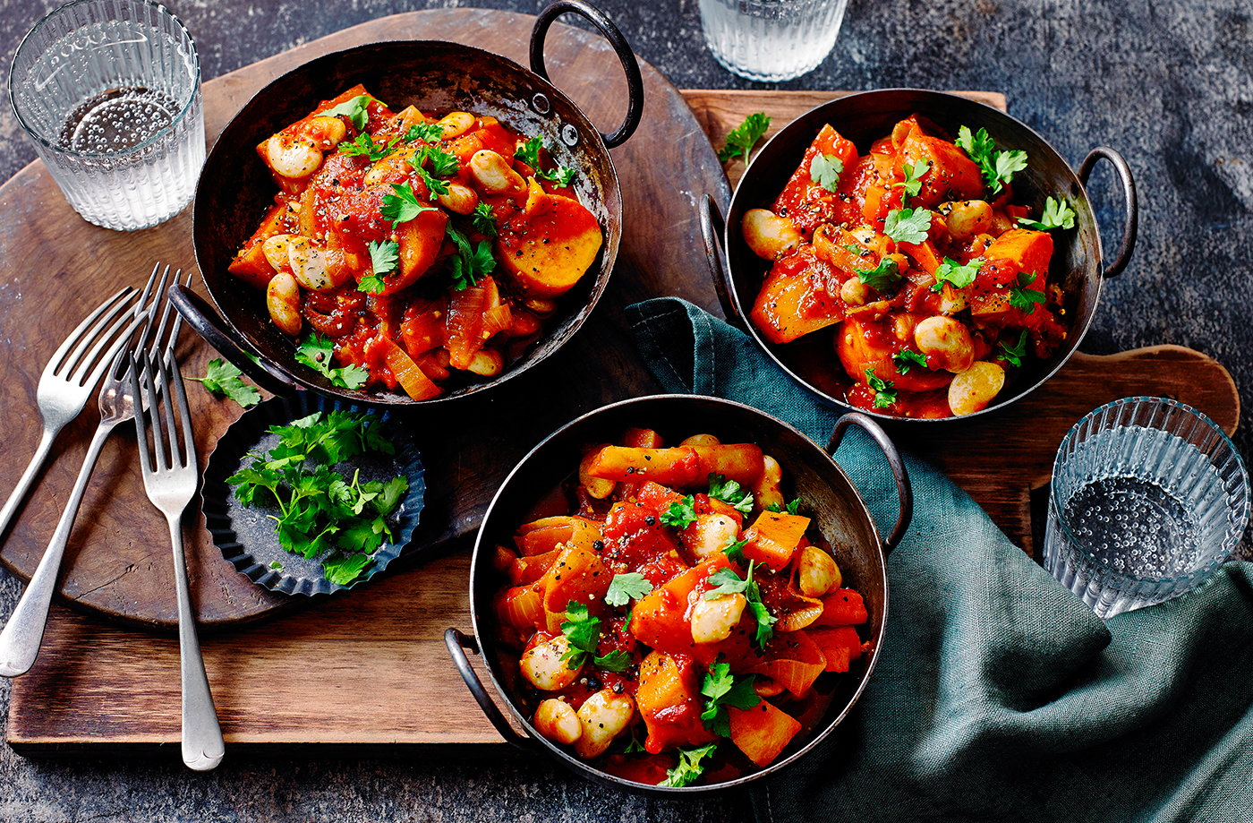 Winter root vegetable tagine