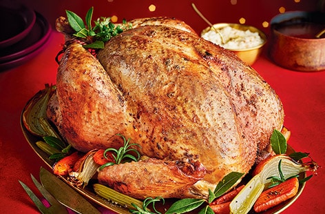Sugar and spice brined turkey