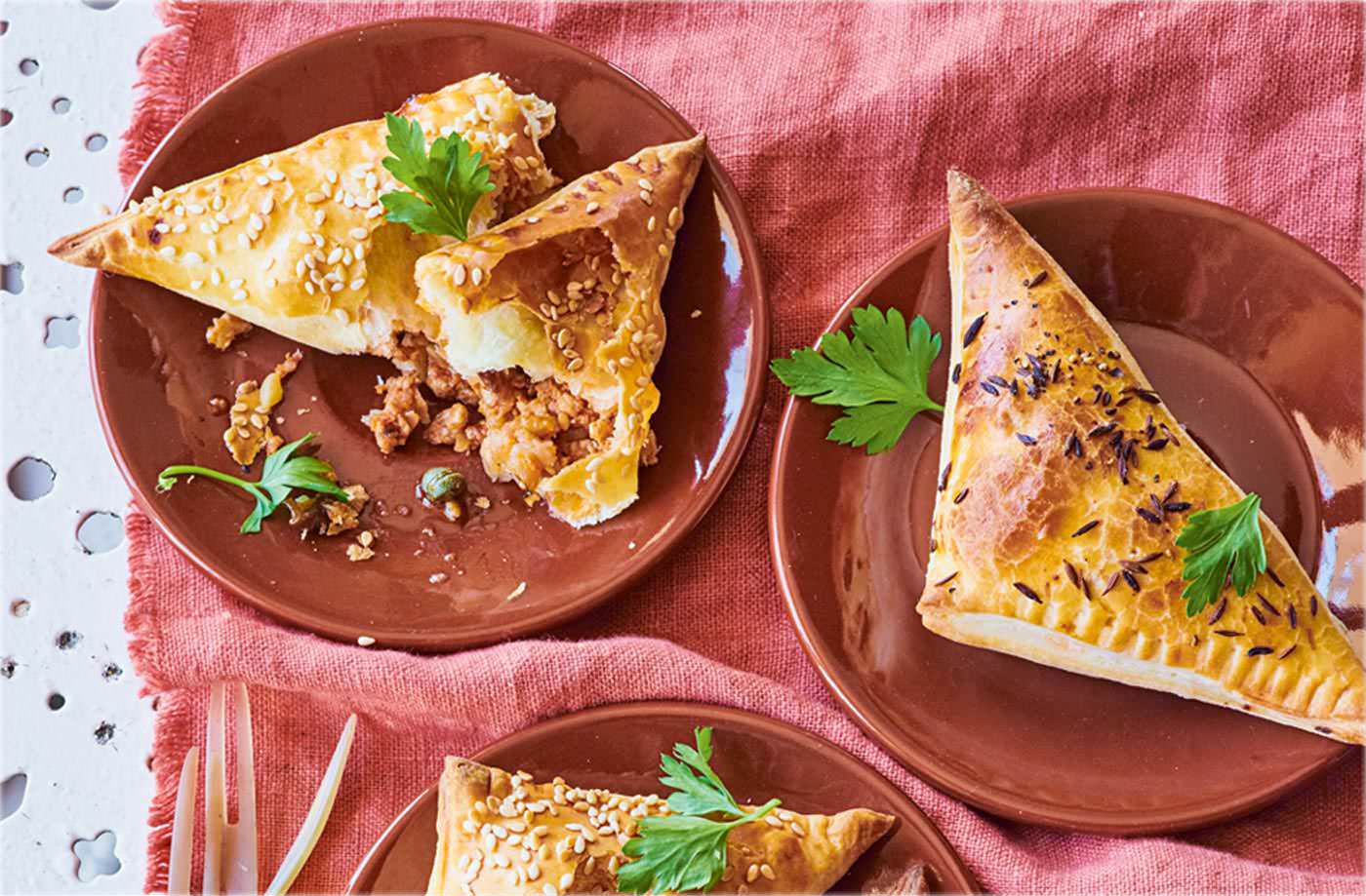 Stuffed empanadas
