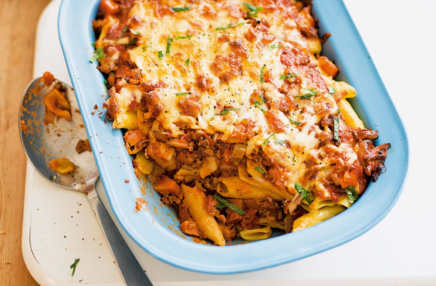 Bolognese bake