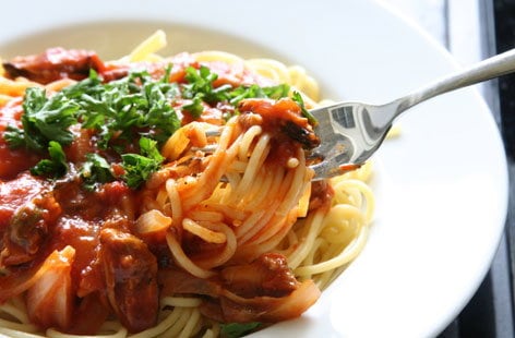 Image of "Vegetarian bolognese "