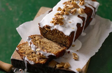 Spiced banana and chocolate chip loaf