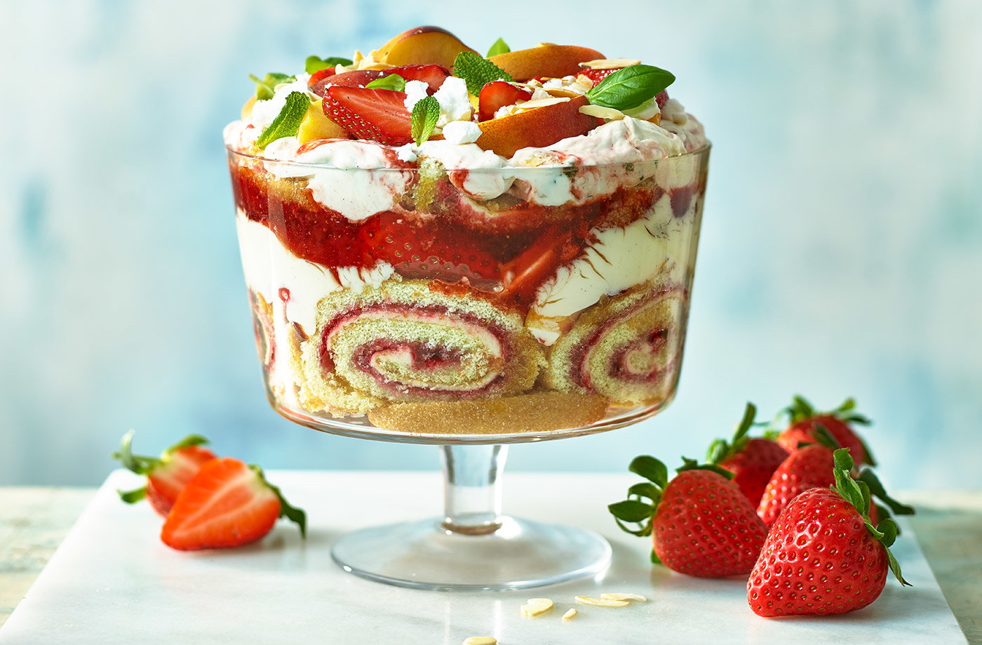 Eton mess summer trifle
