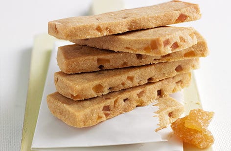 Image of "Stem ginger shortbread"