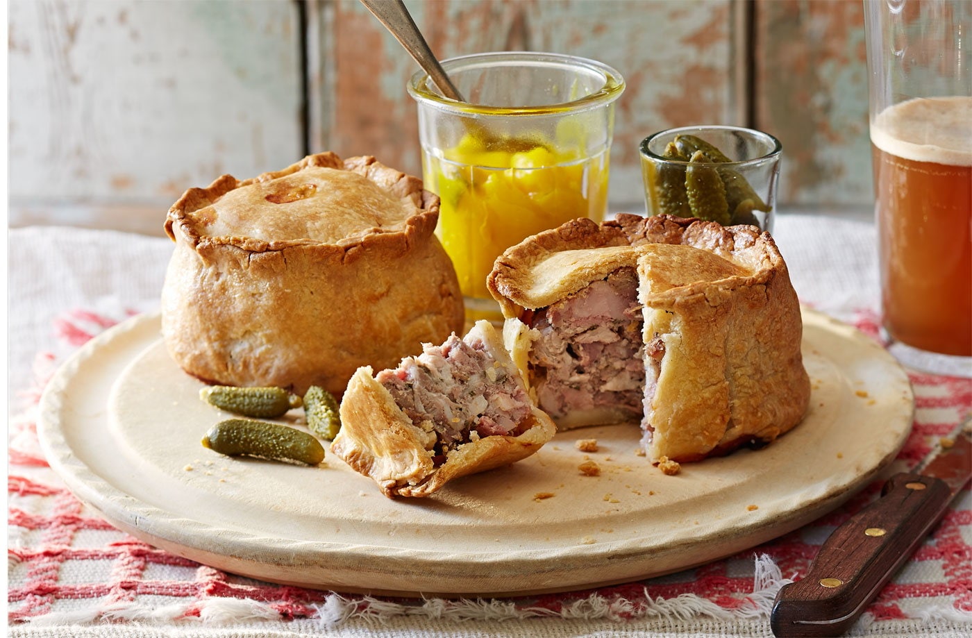 Proper pork pies