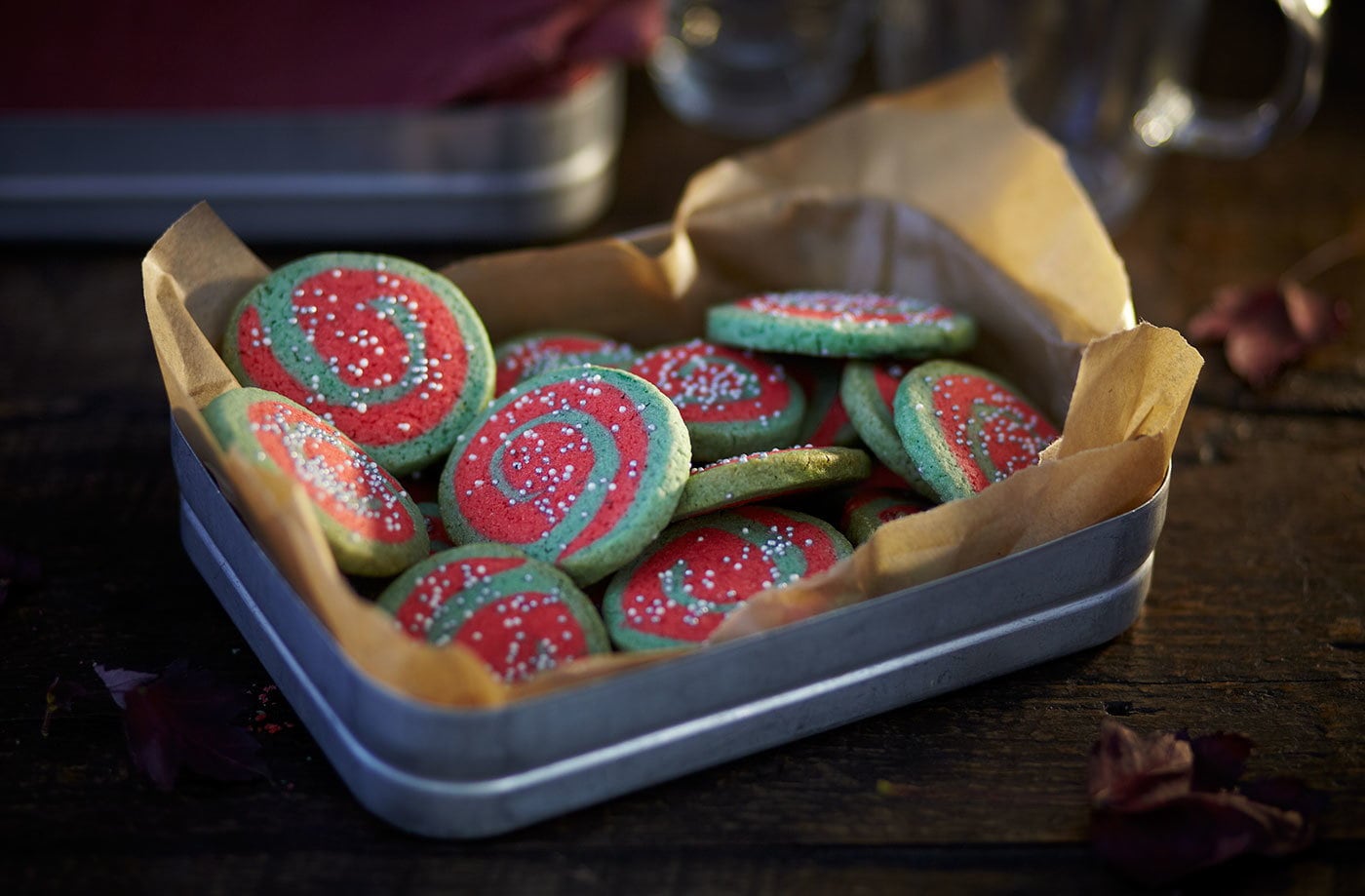 Catherine wheel cookies