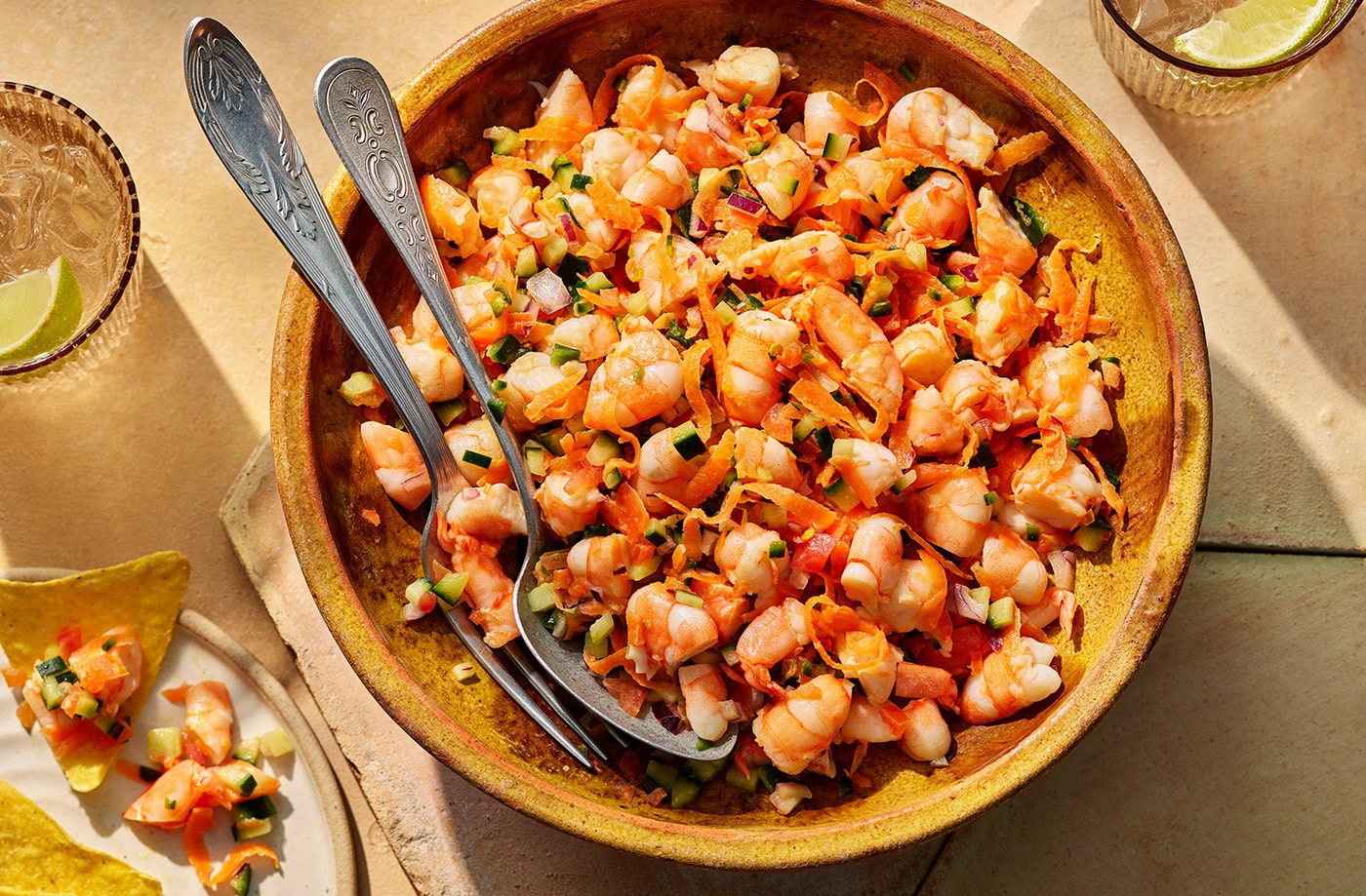 Susana Villasuso's easy prawn ceviche