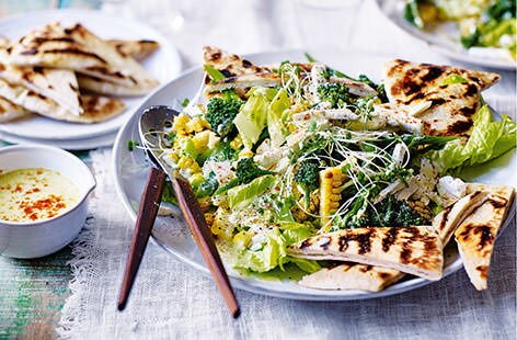 Image of "Spring salad platter"