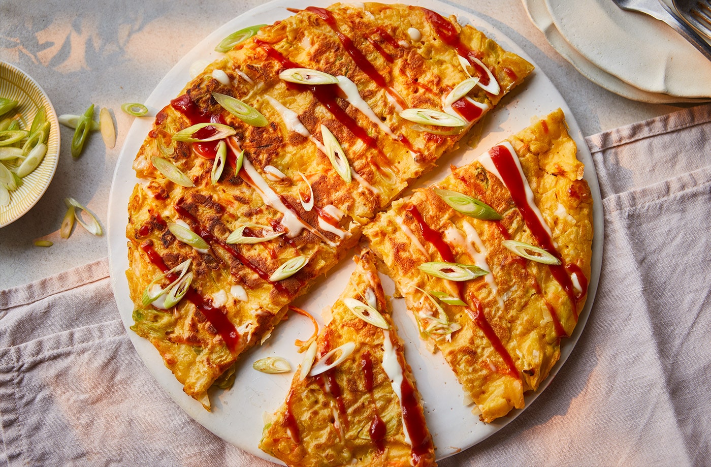 Japanese-inspired pancakes
