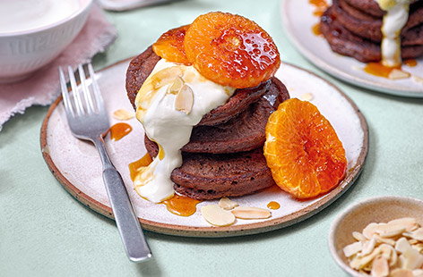 Image of "Chocolate orange pancakes"
