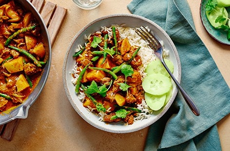 Leftover roast beef rendang