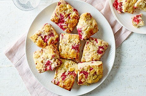 Image of "Gluten-free raspberry and buttermilk scones"