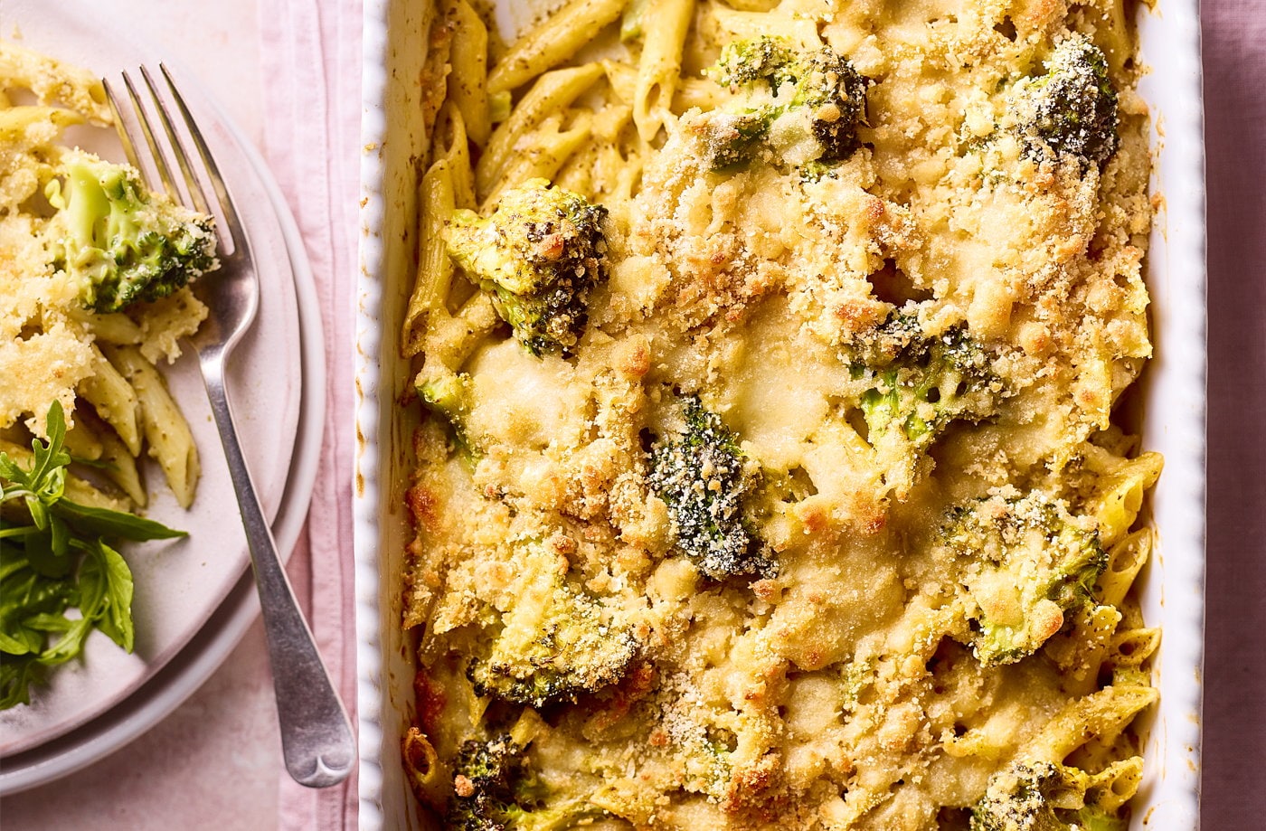 Broccoli mac and cheese