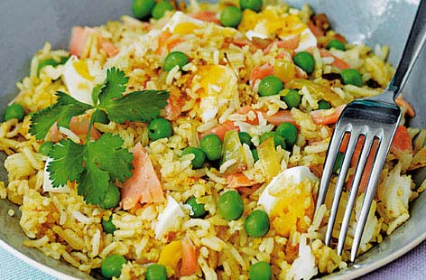 Image of "Salmon kedgeree"