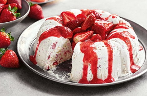 Image of "Eton mess semifreddo"