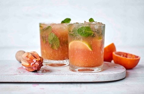 Image of "Blood orange mojito"