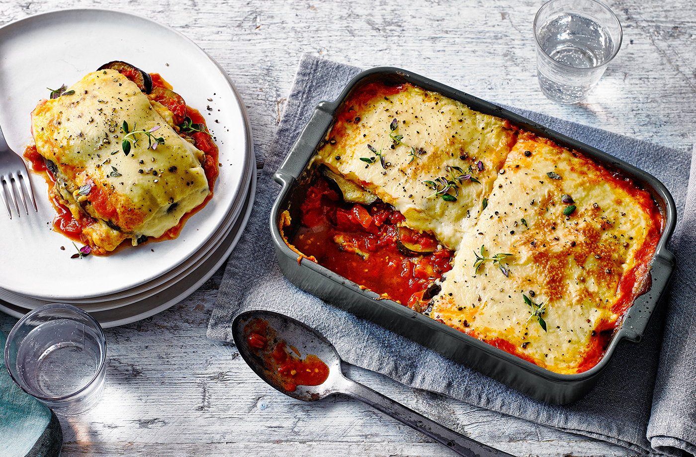 Rich vegetable moussaka