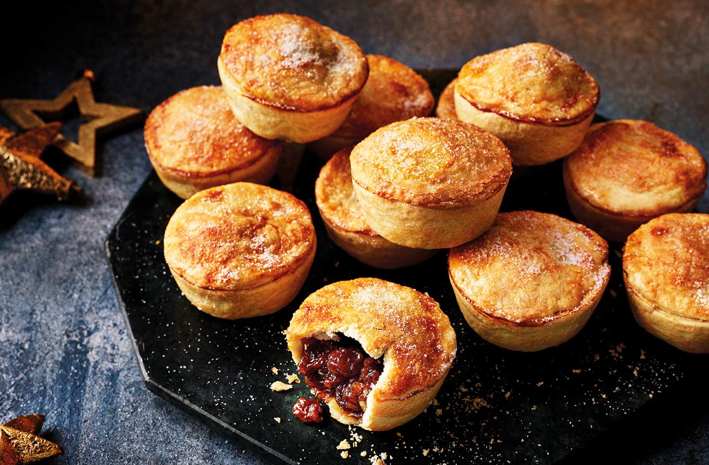 Homemade mince pies