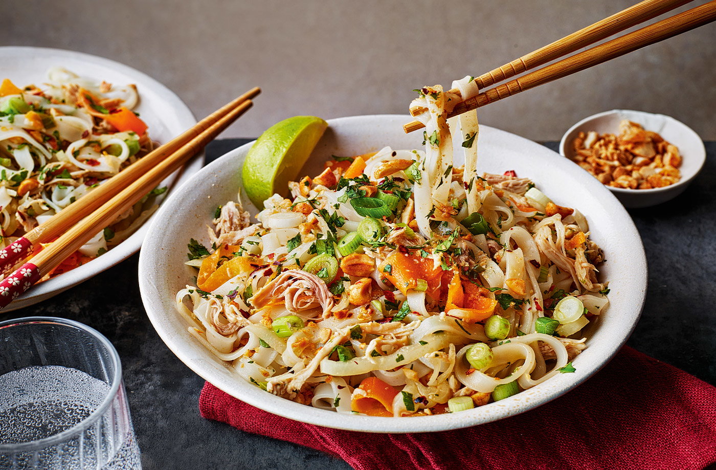 Chicken pad Thai