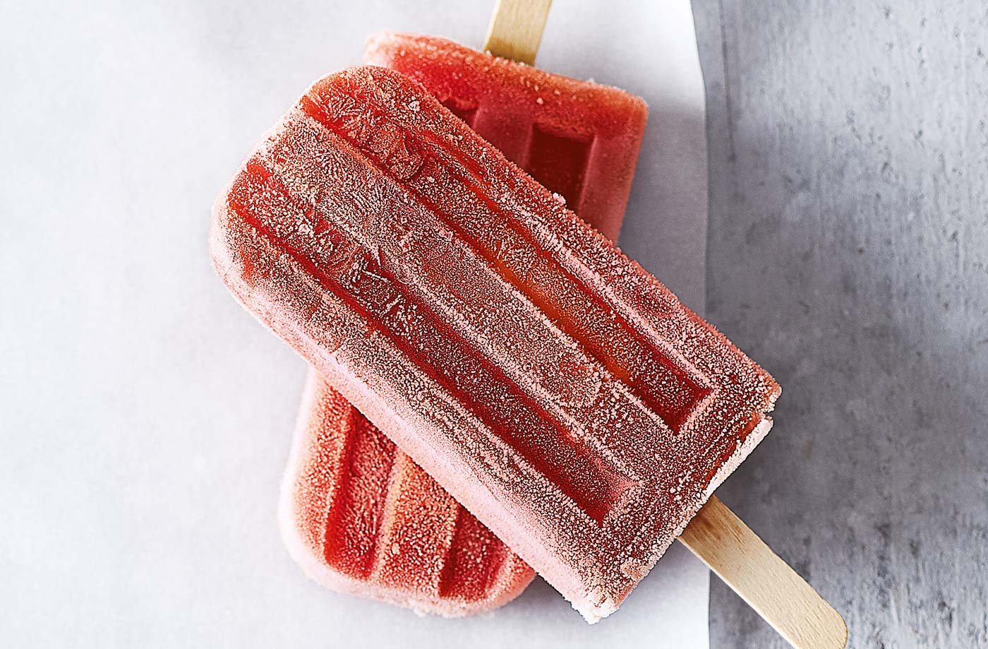 Bloody Mary ice lollies
