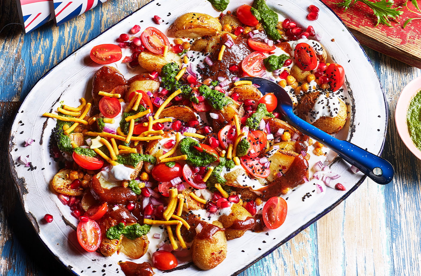 Chaat potato salad