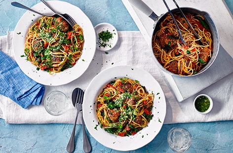 Image of "Spinach and beef meatballs"