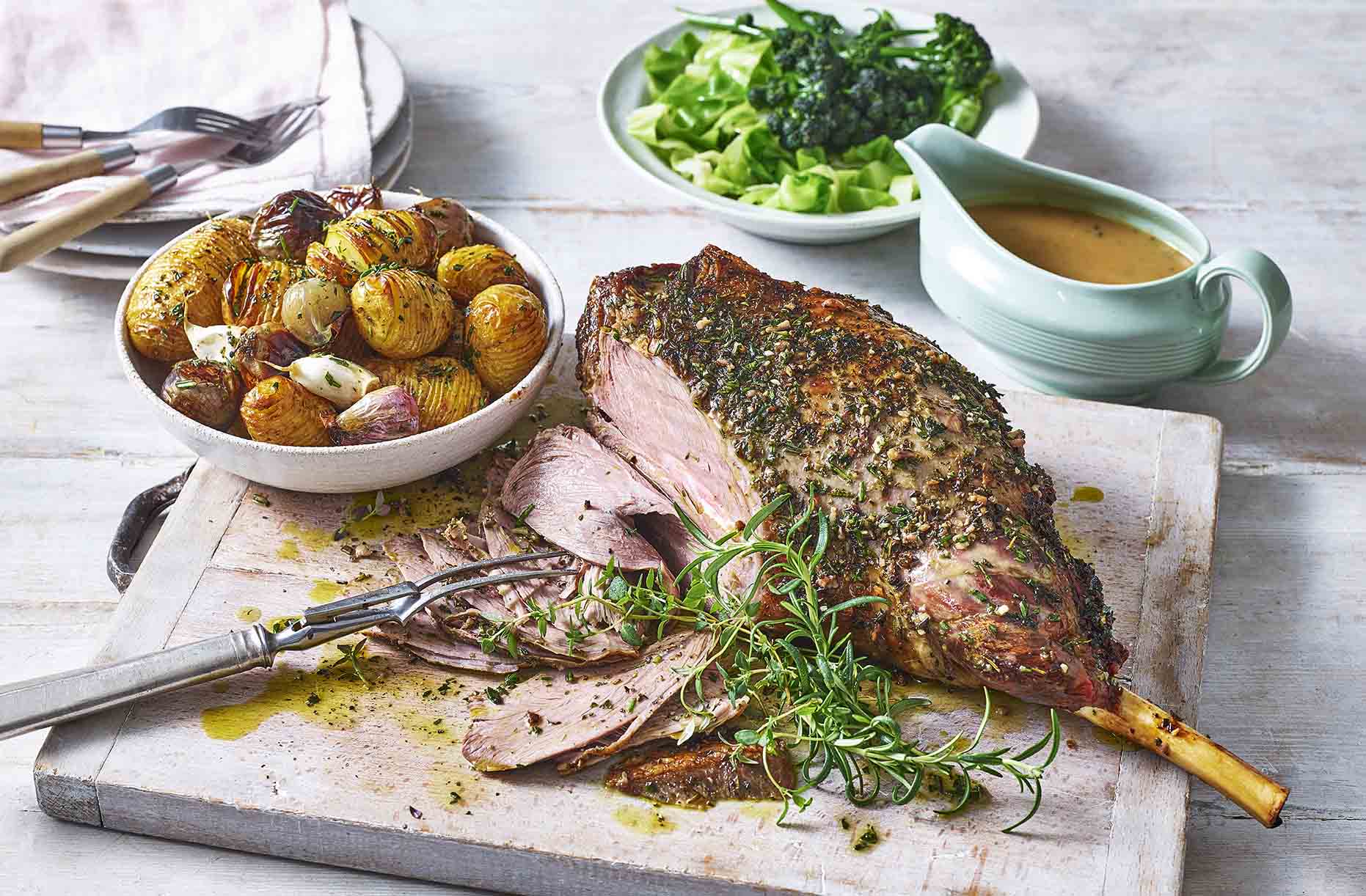 Image of "Nan's 'long-distance' roast lamb"