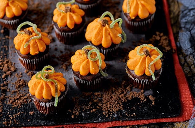 Pumpkin cupcakes