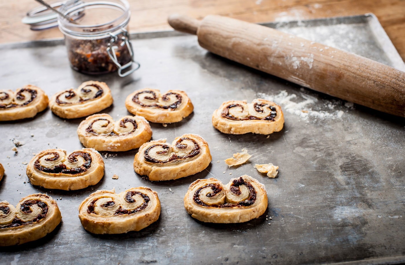 Adam Byatt's mini mincemeat puffs