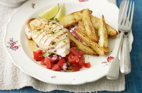 Image of "Chargrilled chicken breasts"