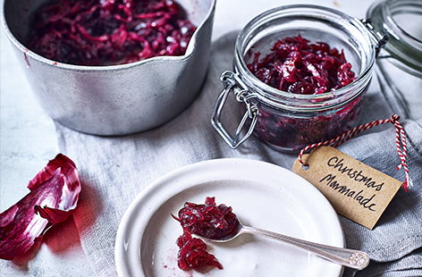Image of "Red onion, port and cranberry marmalade"
