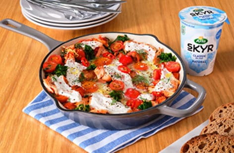 Image of "Anna's 'adventurous' baked eggs"
