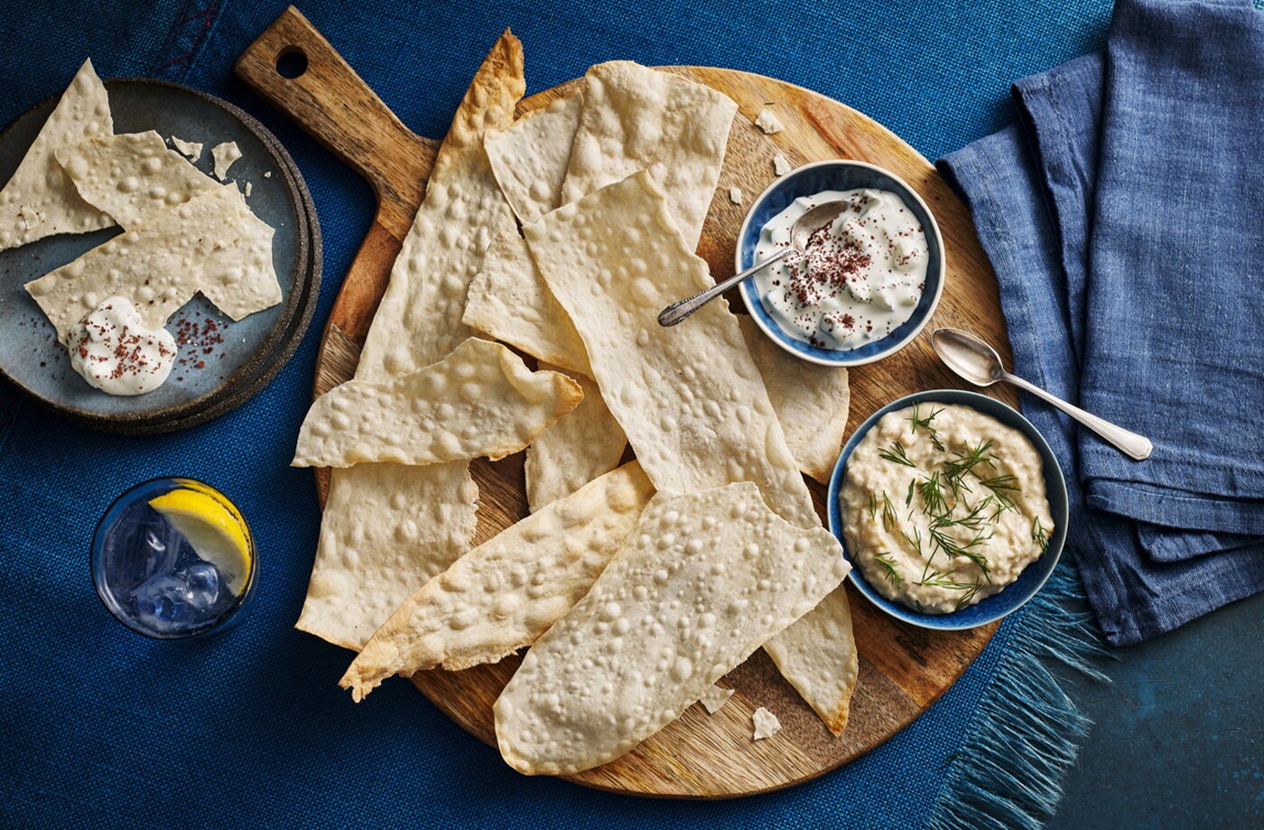 Homemade matzoh
