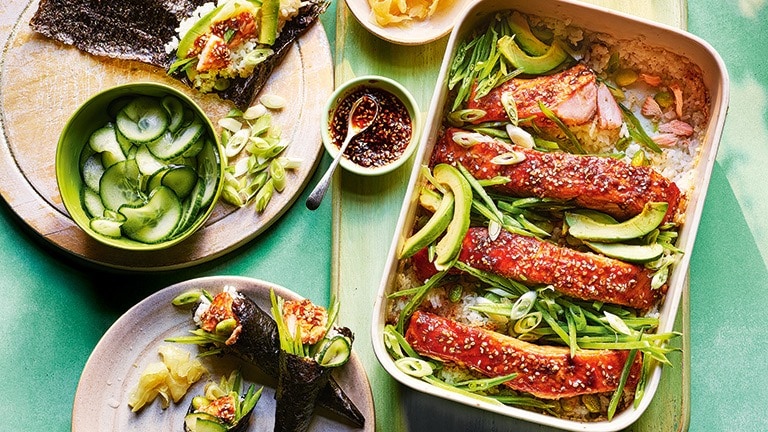 Sushi bake