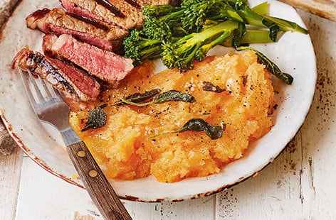 Image of "Creamed swede with sage"