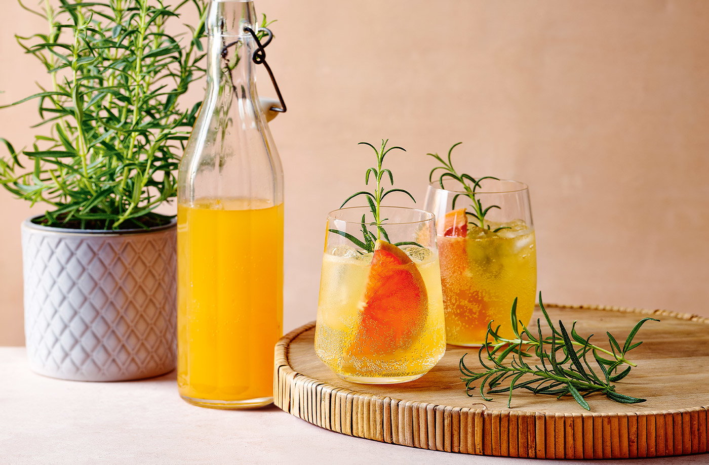 Rosemary and citrus cordial