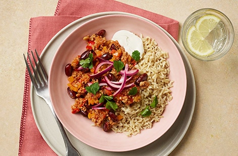 Smoky turkey chilli