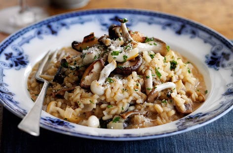 Image of "Mushroom and Parmesan risotto "