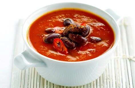 Image of "Tomato and red pepper soup"
